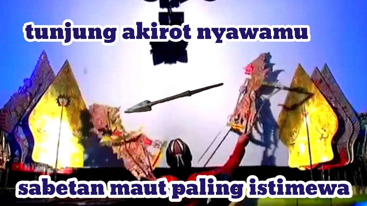 Viral sabetan maut paling istimewa. Ki yusuf ansor. @wayangkulitlucuj1 