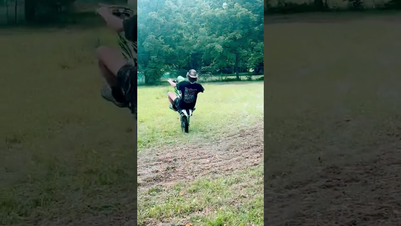 GET ME 500 subs!! #foryou #dirtbike #goon #trending #shortsviral #wheelie #subscribe #klx110l #63