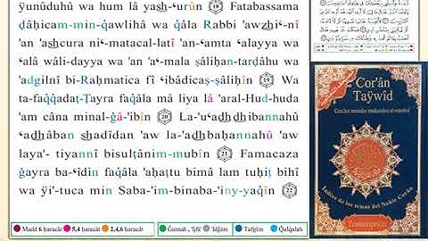ختمة من مصحف التجويد باللغة الإسبانية الصفحة رقم 378