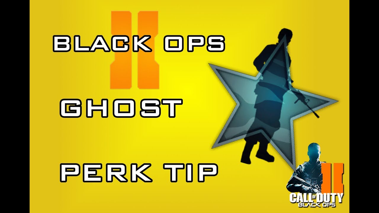 ☆ Call of Duty Black Ops 2 Ghost Perk Tip☆  - Why I use Ghost  ☆