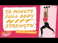 50 Minute FULL BODY HIIT Strength Workout 🔥Burn 615 Calories!* 🔥Sydney Cummings