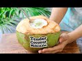 Tender Coconut Milkshake Recipe | Green Coconut Milkshake at Home | Summer Milkshake Recipe