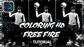 TUTORIAL COLORING HD❗ ALIGHT MOTION FREE FIRE 👑