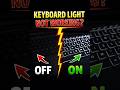Stop Struggling in Low Light | Keyboard Backlight Hack