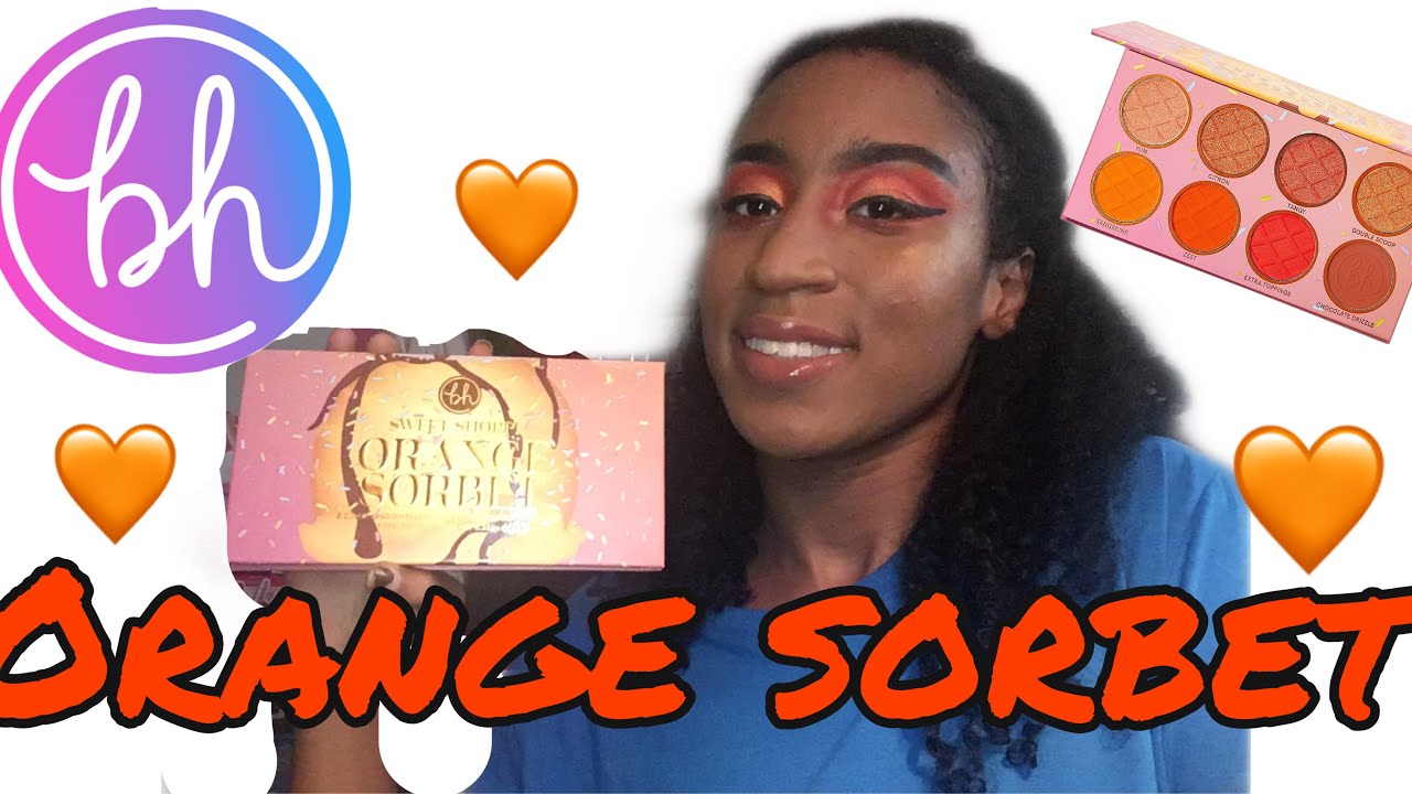 Bh Cosmetics Sweet Shoppe Collection : Orange Sorbet Palette Review
