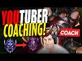 I coached this YOUTUBER and pushed him one step closer to MASTER!