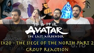 Avatar: The Last Airbender - 1x20 The Siege of the North Part 2 - Group Reaction