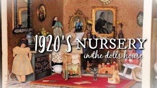Time For The Nursery! Setting Our 1920`s Dolls House! Charleston House Month!