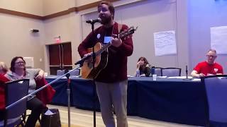 "We’re Nursing as Fast as We Can” by Joan Hill, performed by Ben Grosscup (At Labor Notes)