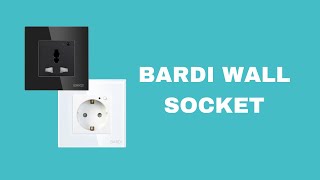 BARDI Smart Wall Socket EU White -16A