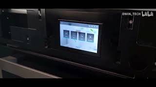 DWIN ASIC+LCD Steaming Oven application