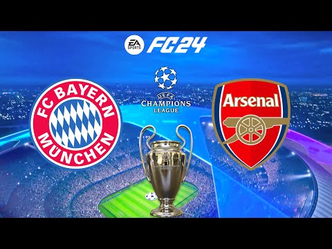 FC 24 | Bayern Munchen vs Arsenal - Champions League UEFA Quarter-Final 2024 - PS5™ Gameplay