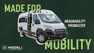 BraunAbility ProMaster Side-Entry Van | Accessible Transportation Made Easier