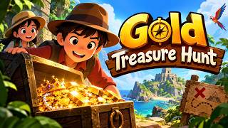 GOLD TREASURE HUNT | Cartoon Adventure Short Film ✨🏴‍☠️