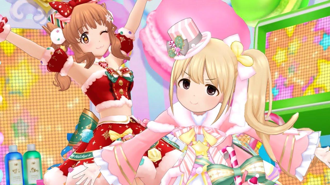 デレステ】あんきら！？狂騒曲 MV (双葉杏 諸星きらり クリスマス限定
