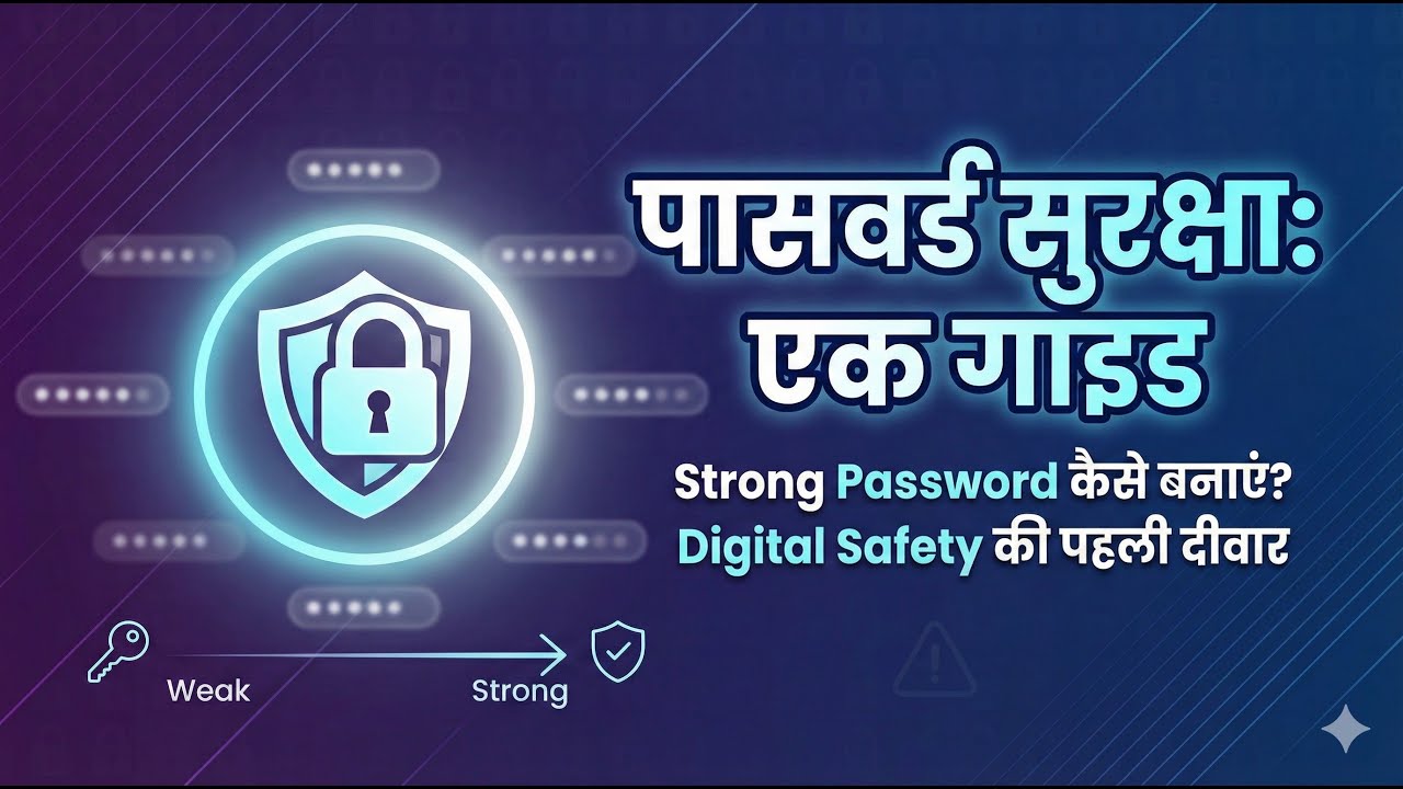 Password Security Explained in Hindi | Online Accounts को Safe रखें
