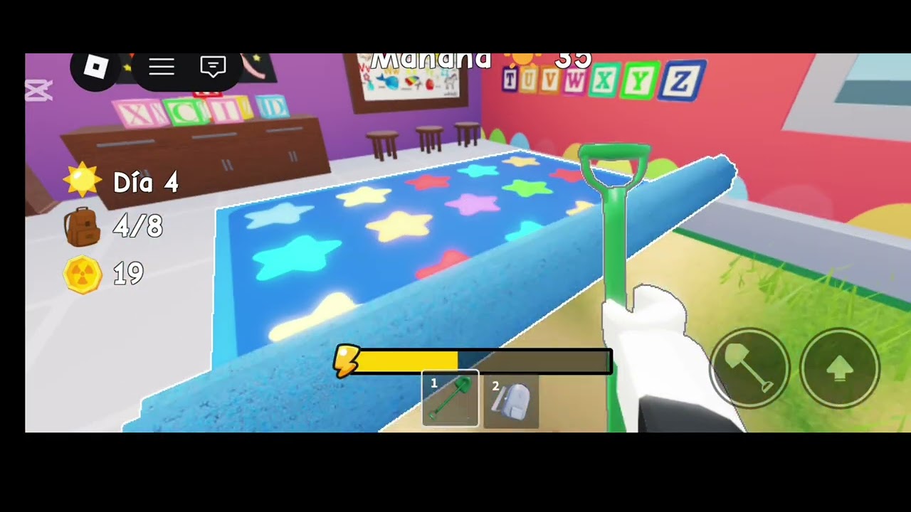 Jugando distintos juegos en roblox 