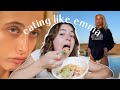 I ate like emma chamberlain for a day