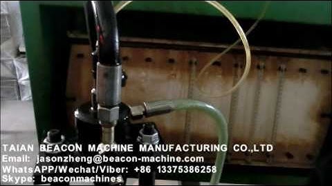 EUI EUP tester connect with 12PSB diesel fuel injection pump test bench from TAIAN BEACON MACHINE