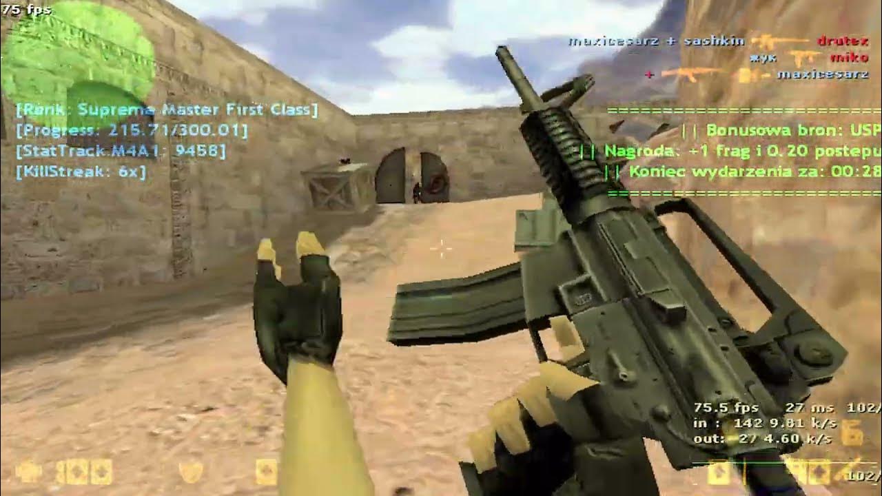 Cs 1 6 deathmatch round on de dust2 youtube