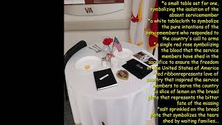 Celebrity What is a Missing Man Table or Fallen Comrade Table? FACTS Wealth