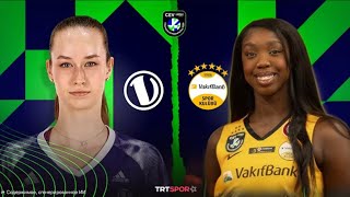 Adhuoljok Malual Debut For Vakifbank Vs. Volero Le Cannet Cev Champions League Volley 2026