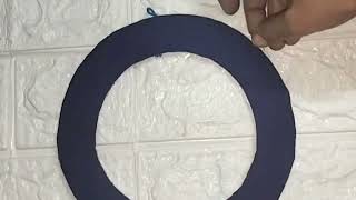 How to make paper flower craft ideas paper flower home decoration wall hanging