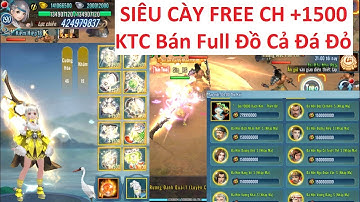 VLTK Mobile Lậu Cày Cuốc Mới Nhất Test Free Cường Hóa +1500 - Kỳ trân các bán full đá đỏ