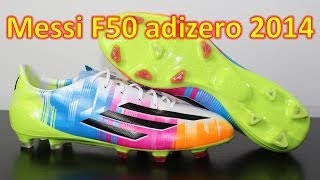 Messi Edition Adidas F50 adizero 2014 - Unboxing + On Feet