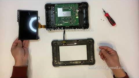 LCD and TOUCH SCREEN DIGITIZER REPLACEMENT FOR AUTEL TS608 SCANNER