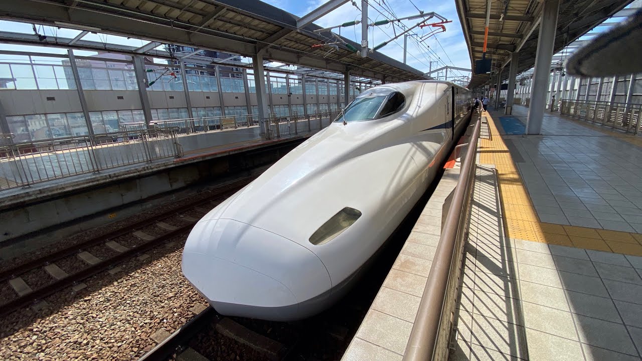 【車窓右側】N700系Aのぞみ38号博多〜東京