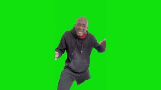 Silver RG Vibing Meme Green Screen Chroma Key Template