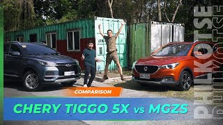 2021 Chery Tiggo 5X vs MG ZS Comparison: Taking the challenge | Philkotse Reviews