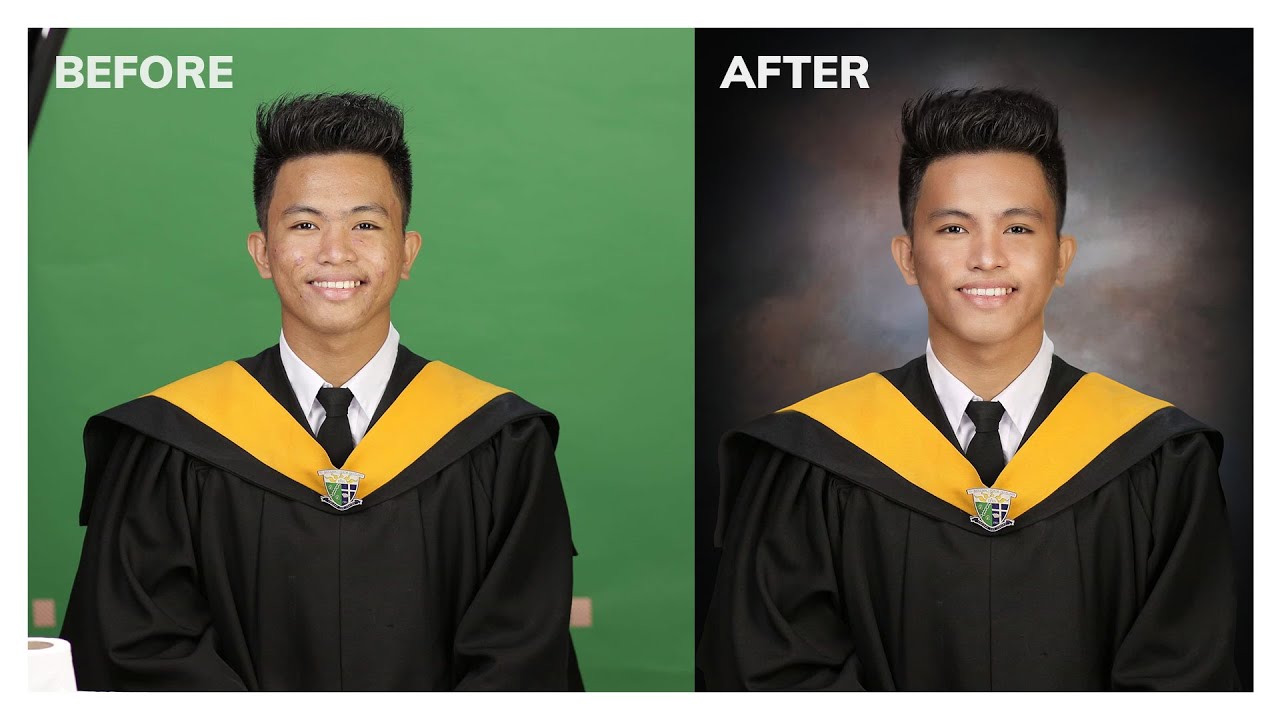 Photo Editing | How I edit a Graduation Portrait - YouTube
