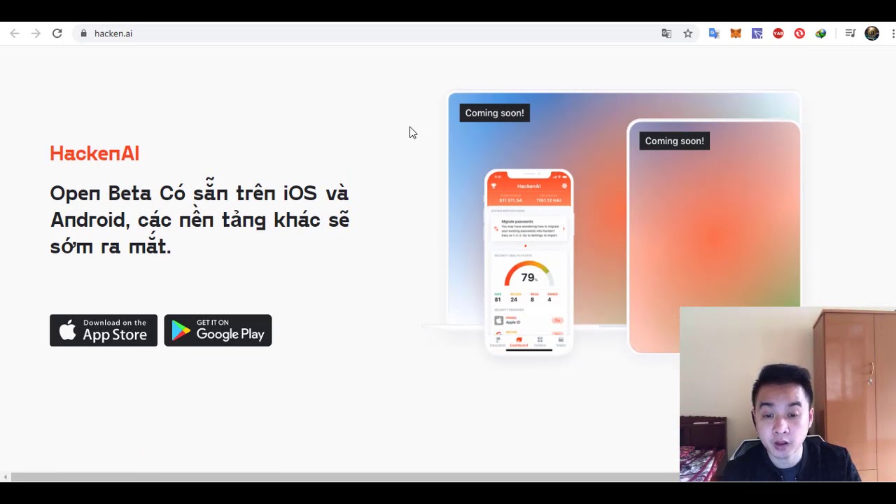 HACKEN.AI - Personal cybersecurity application