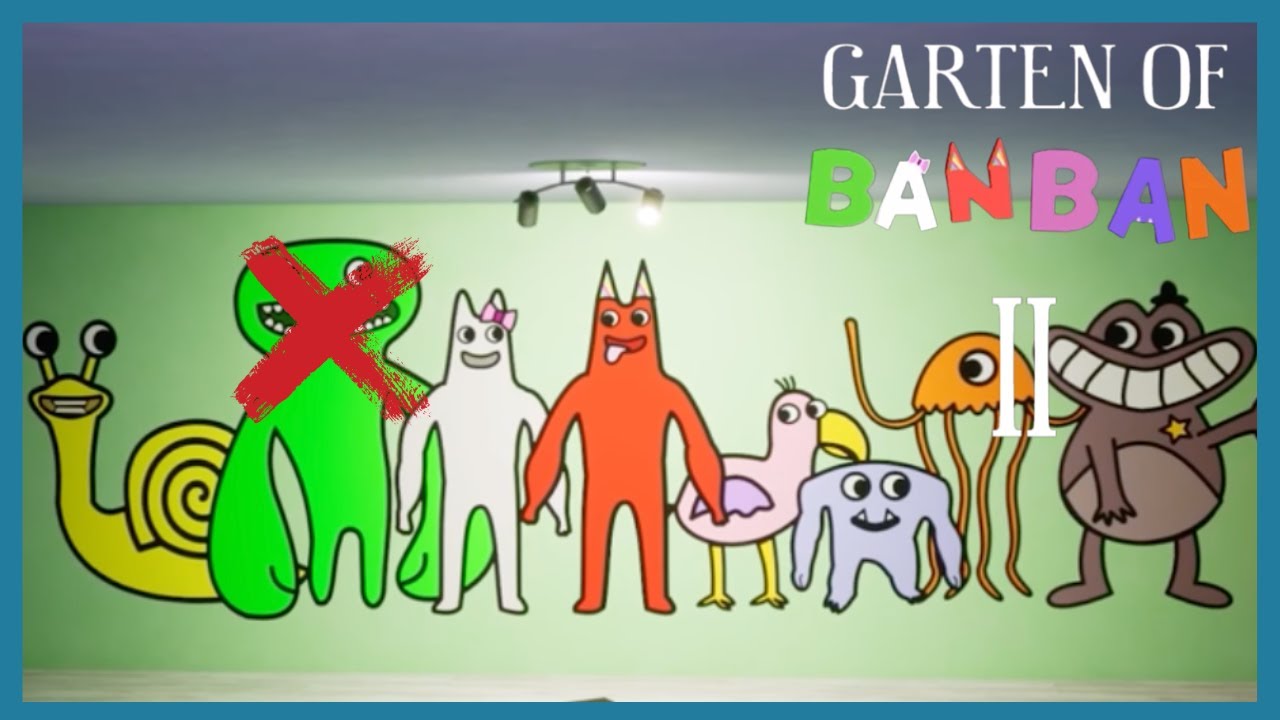 Garten of Banban 2 - FULL GAME Walkthrough & Ending (4K60) No Commentary 