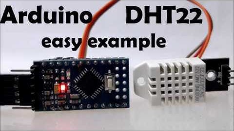 Arduino DHT22 example