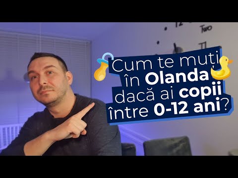 Cum te muti in Olanda daca ai copii intre 0-12 ani?