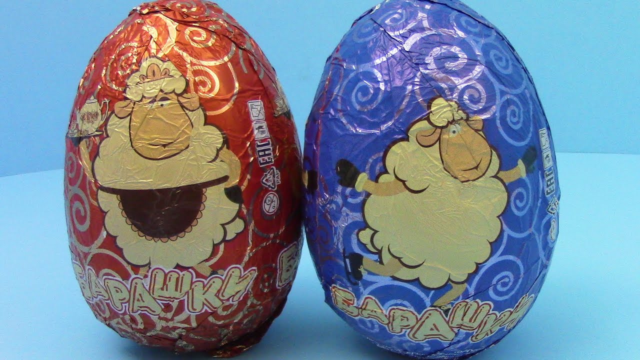Chocolate Surprise Eggs "From Russia With Love" BestToySurprises