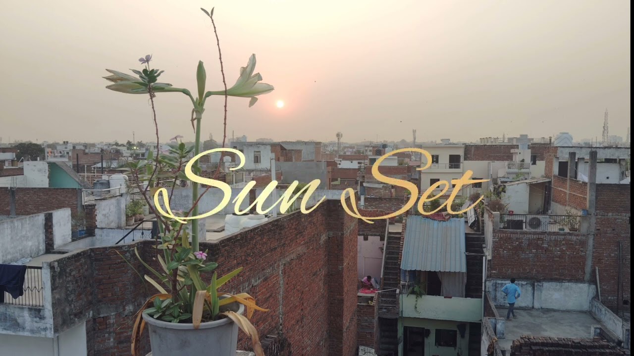 Hello Prayagraj Family Good evening||Prayagraj Sun Set | Summer Season sun Set ☀️