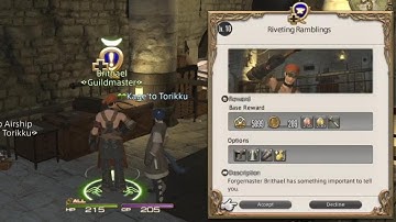 Final Fantasy 14 - Job Quest - Riveting Ramblings - Lv.10