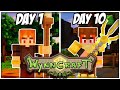 I Spent 100 Days in the Minecraft MMORPG, WynnCraft 2.0... Here are Days 1 - 10