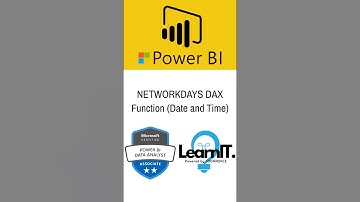 NETWORKDAYS DAX function in Power BI