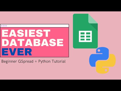 Using Google Sheets with Python (COMPLETE Beginner GSpread Tutorial!)