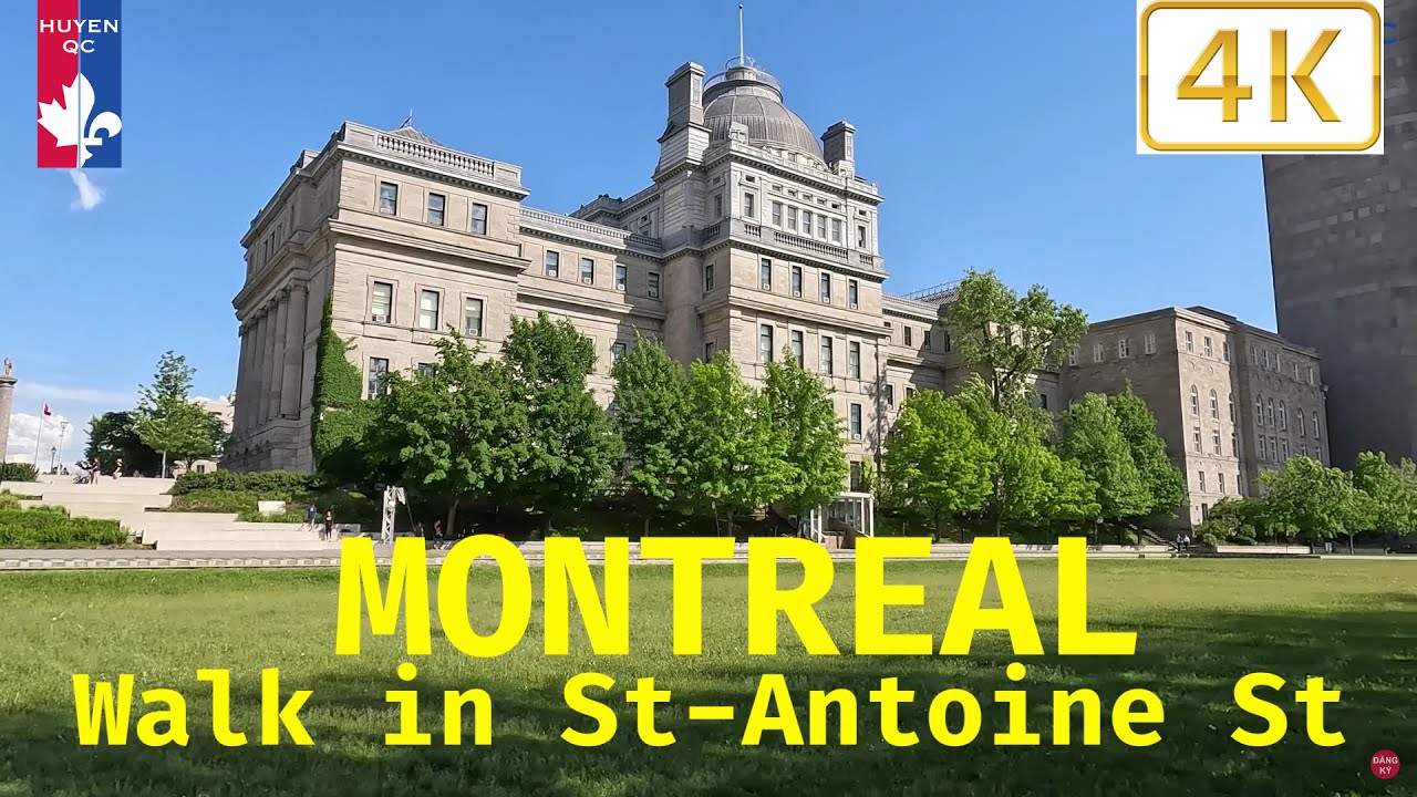 4K Walking in Old Montreal Quebec | Summer 2022 in Montreal, Canada ...