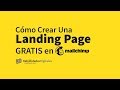 Cómo Crear Una Landing Page GRATIS En Mailchimp · Tutorial Mailchimp 2019