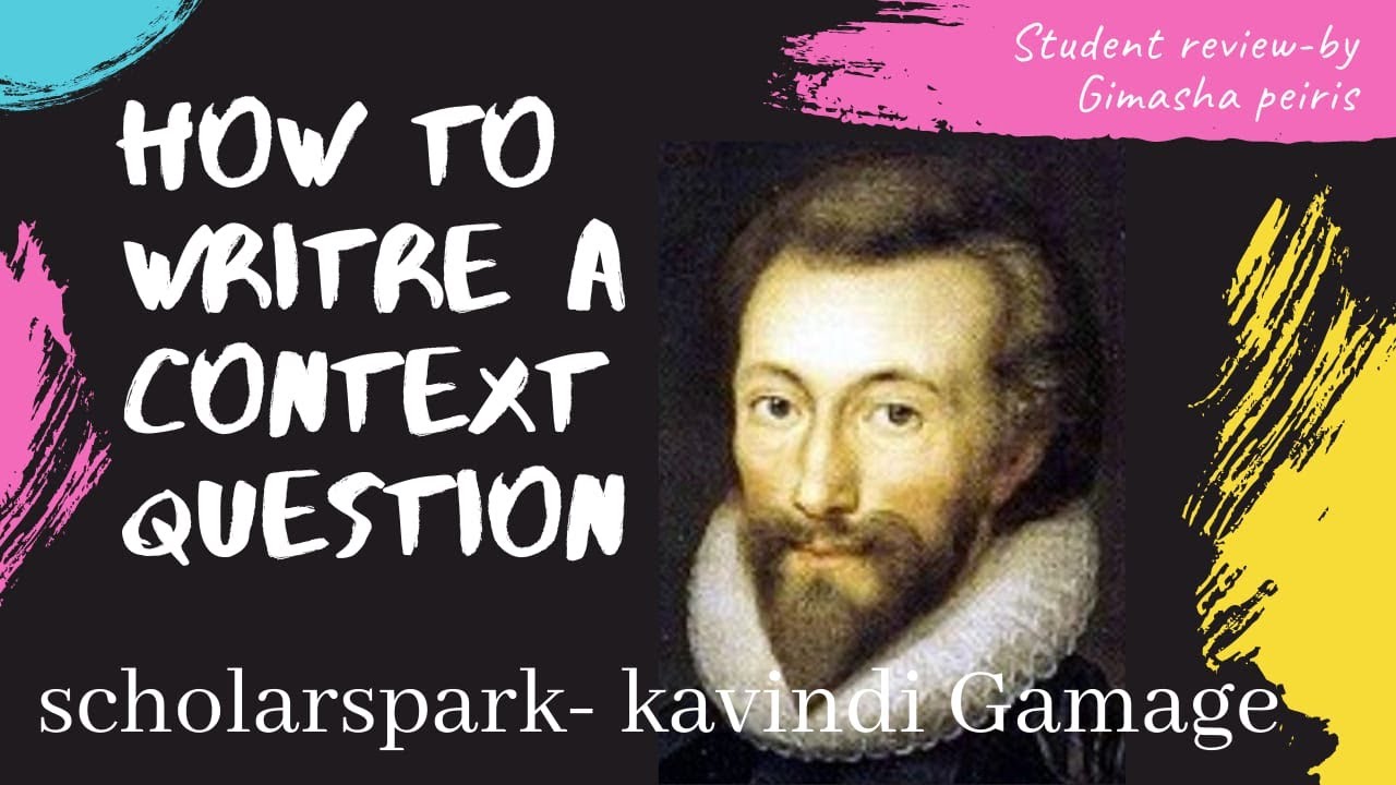 Context Question discussion - A student Review