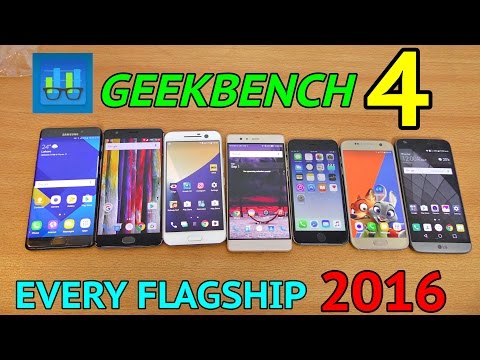 Geekbench 4 - Note 7 vs S7 vs OnePlus 3 vs LG G5 vs iPhone 6S vs HTC 10 vs P9 Plus