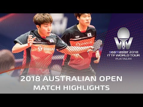 Niwa Koki/Ueda Jin  vs Jang Woojin/Lim Jonghoon | 2018 Australian Open Highlights (1/4)