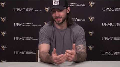 Kris Letang on cleanout day: "Me, Geno, and Sid want to finish as Penguins"